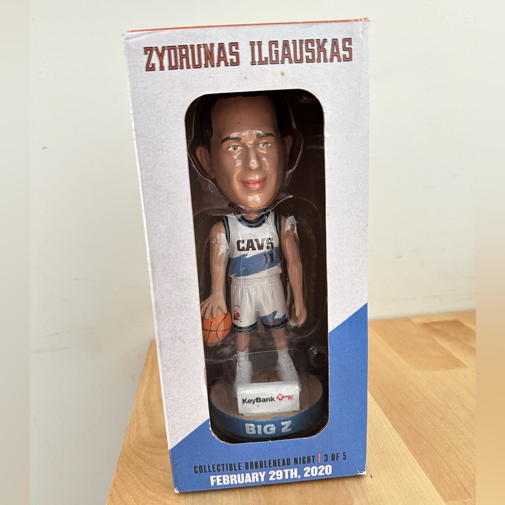 Zydrunas Ilgauskas Cleveland Cavaliers Bobblehead